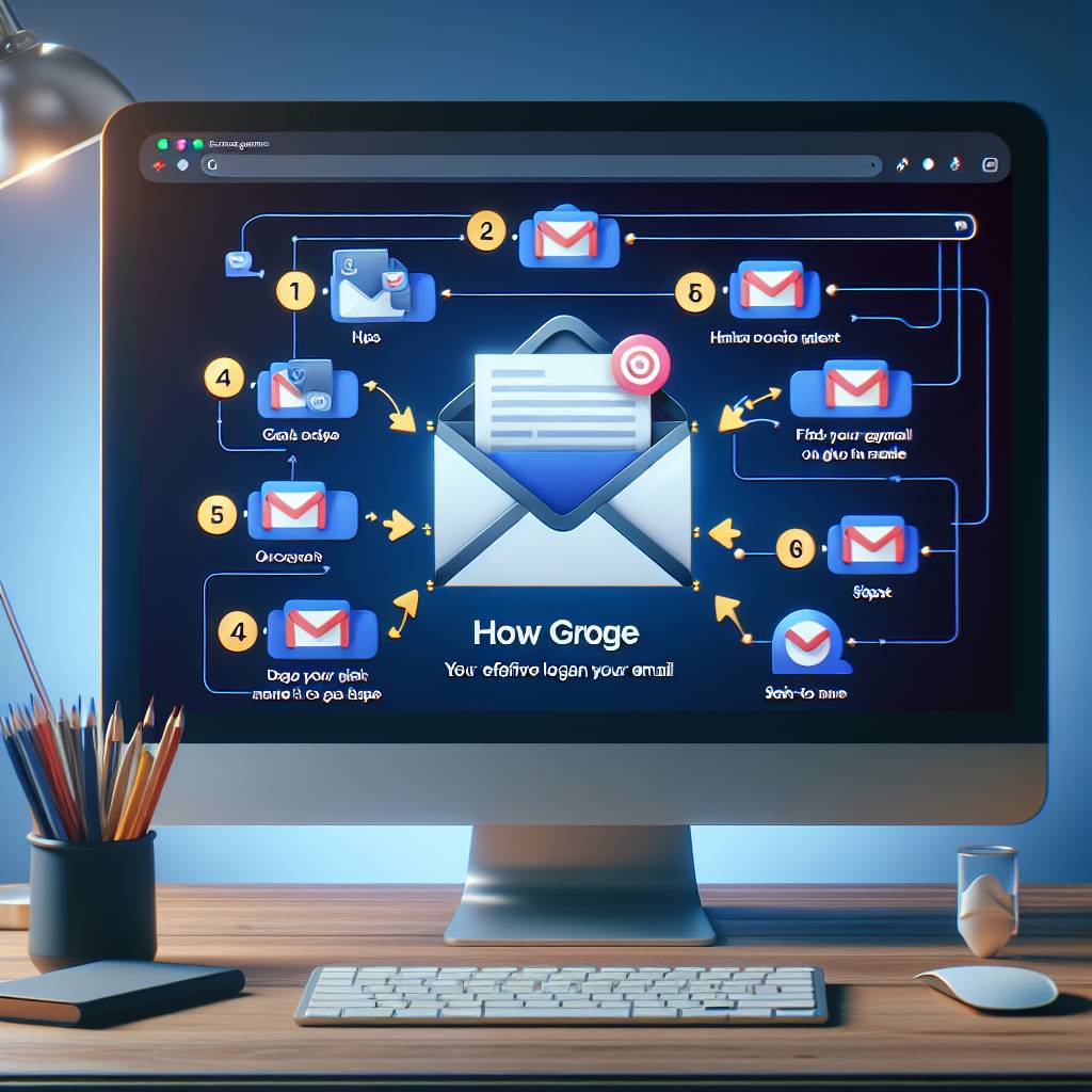 Illustration d'une boîte Gmail avec des libellés pour organiser les mails.