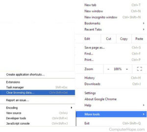 comment effacer l'historique de google chrome