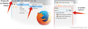comment supprimer l'historique sur mozilla firefox