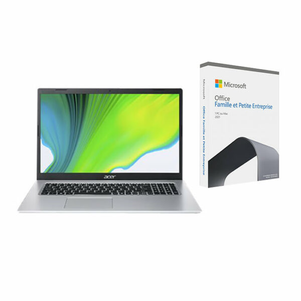 pc portable acer aspire 5 + office famille_aspire 5 + office famille_petite entreprise 2021	 (nx.a5cef.001 + t5d-03522) - achat _ vente pc portable sur toullec-informatique.com - 0