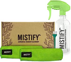 Nettoyant écran - Mistify 500ml Screen Cleaner et 2 Chiffon Microfibre